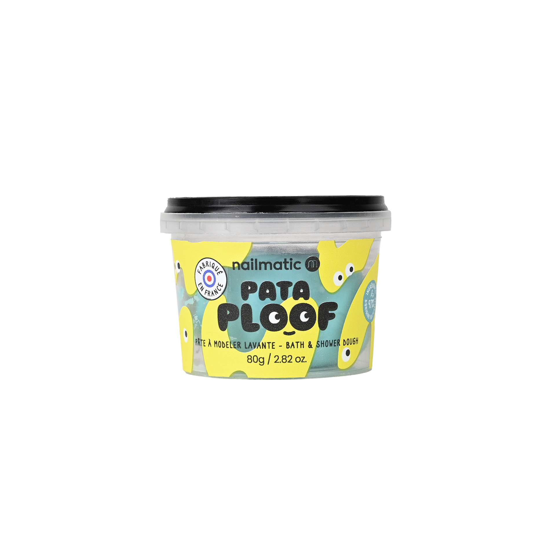 Pâte à modeler pour le bain bleue Pataploof pour les enfants