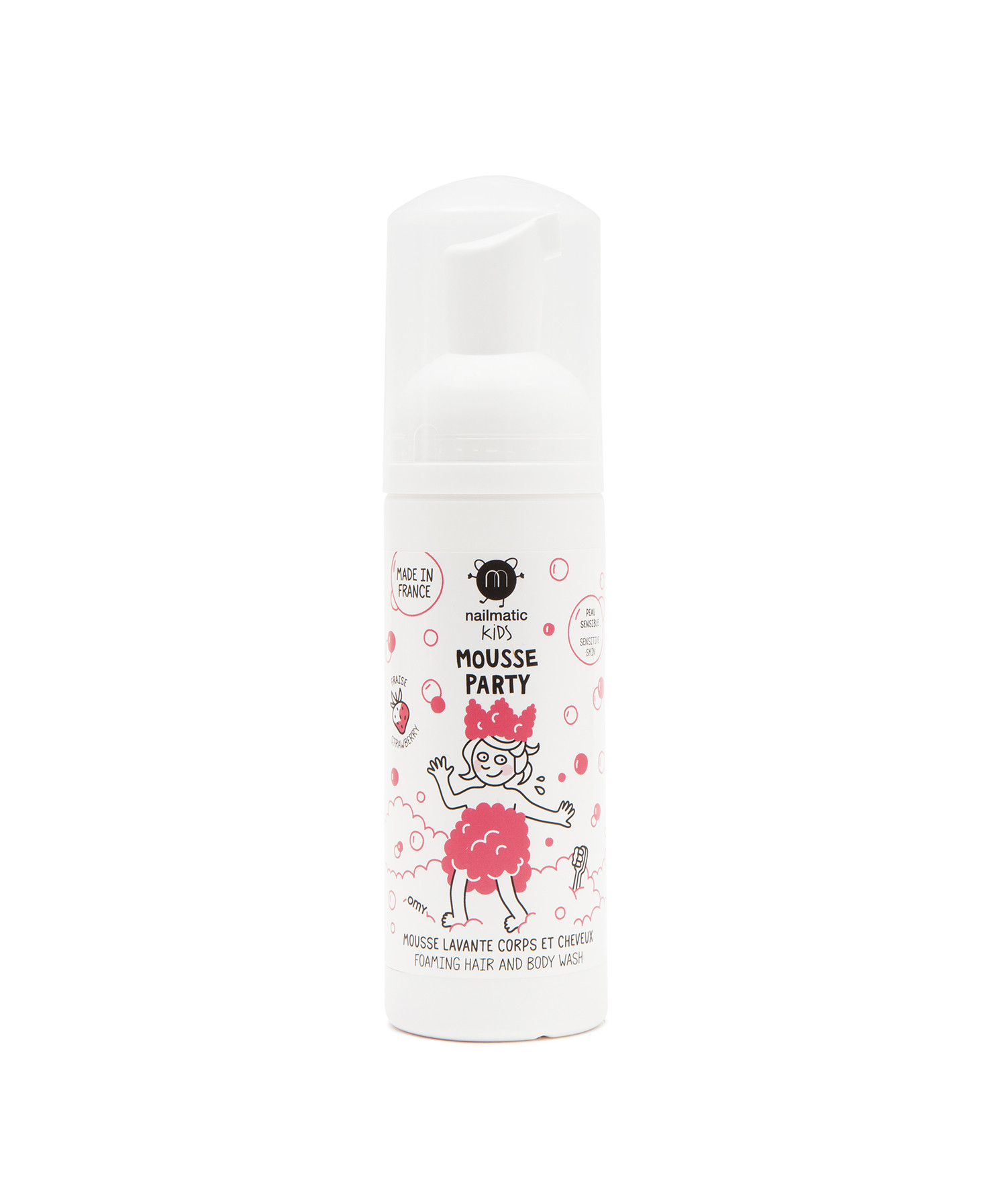 Shampoing enfant corps et cheveux Fraise