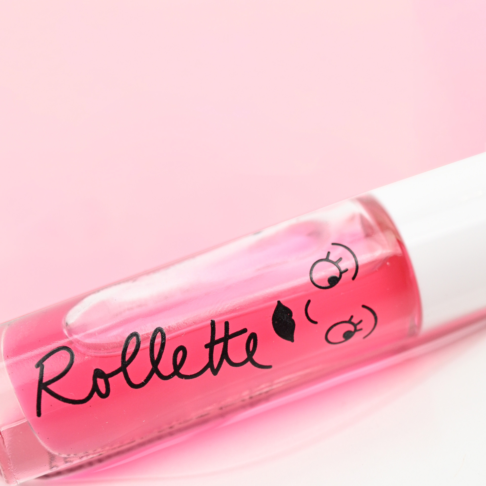 Texture Rollette Brillant à lèvres Framboise enfant