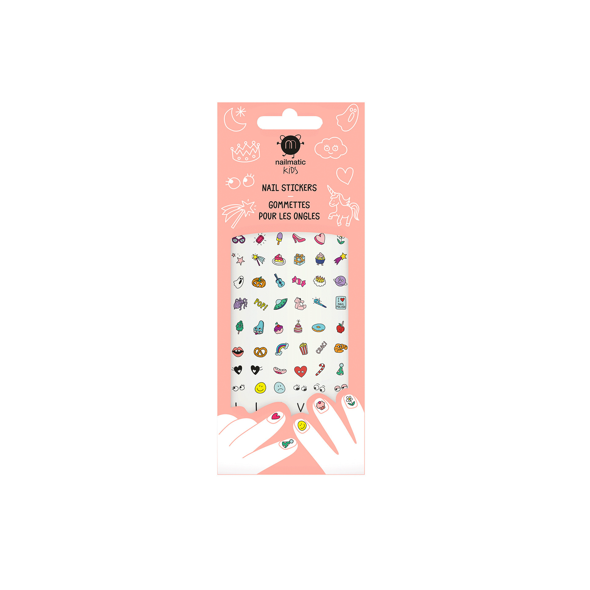 Magic nails stickers pour ongles enfants nailmatic kids