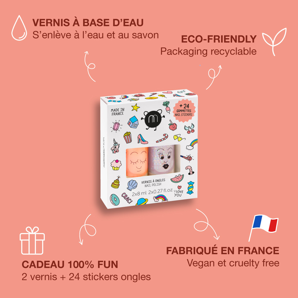 Nailmatic Kids Made in France - le Vernis à ongles Enfants : produits à  personnaliser - Pimponette