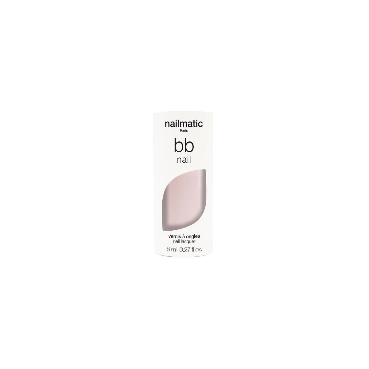 Plant-based nail polish - BB nail light - PURE color nailmatic