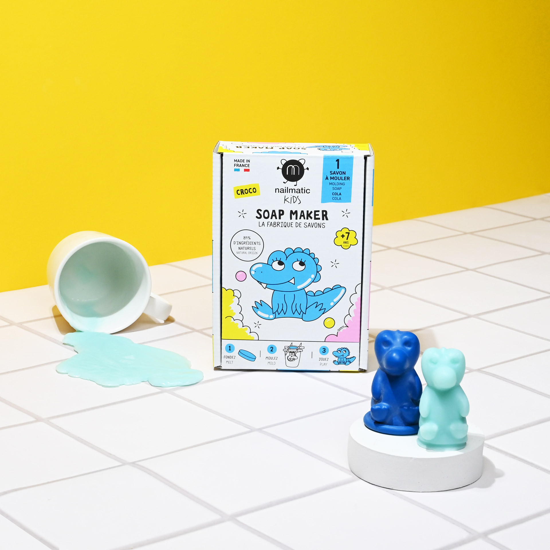 Kits de fabrication de savon bricolage pour enfants Expériences  scientifiques Fabriquez votre propre kit de savon Science Faire des kits  Cadeaux d'activités éducatives amusantes