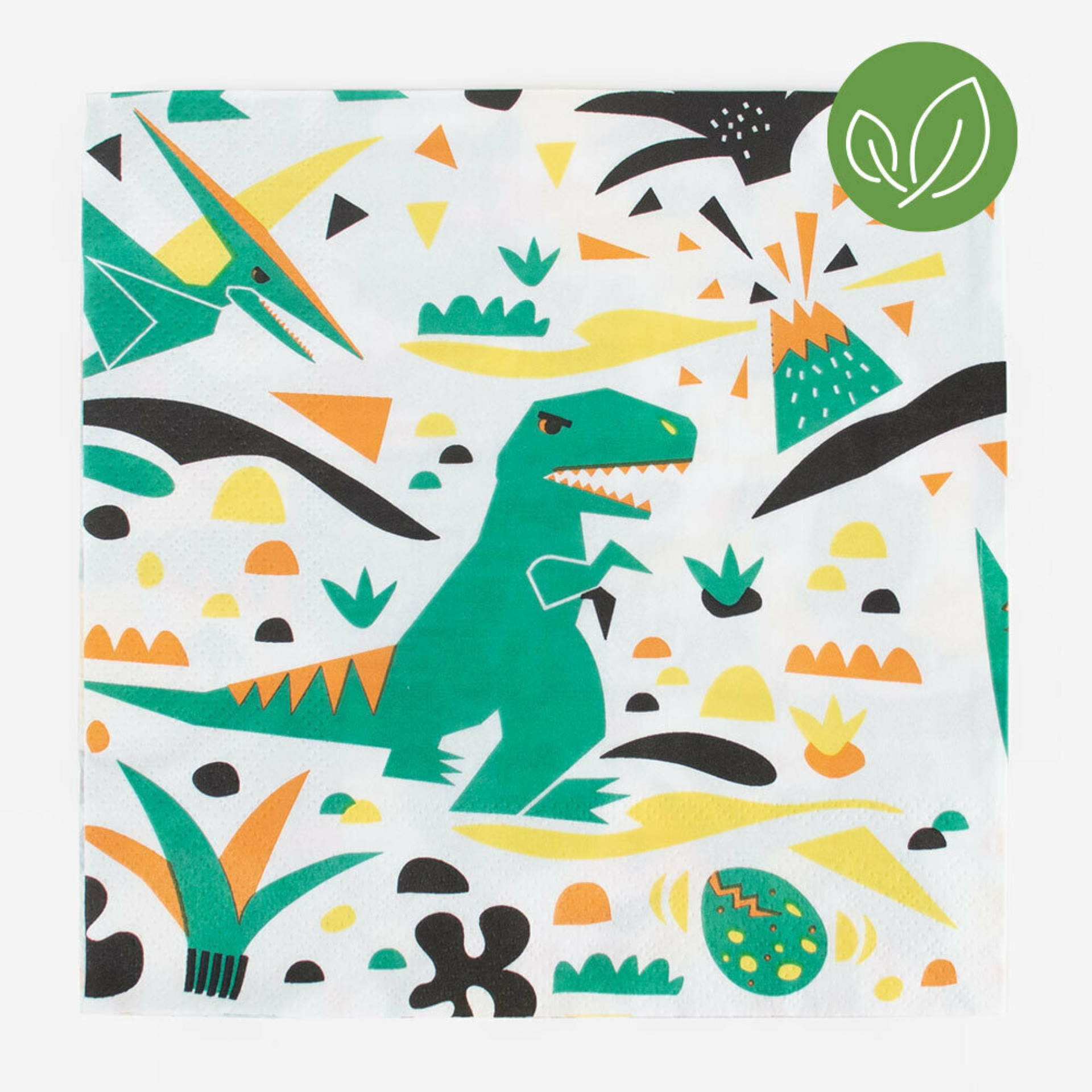 20 dinosaurs napkins - My Little Day